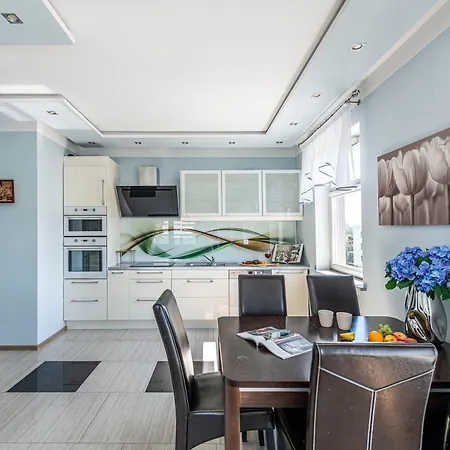 Lion Apartments - Rooftop Apartment With Terrace Danzica Esterno foto
