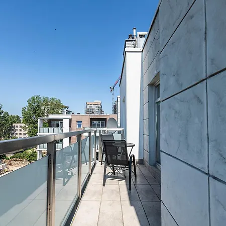 Lion Apartments - Rooftop Apartment With Terrace Danzica Esterno foto